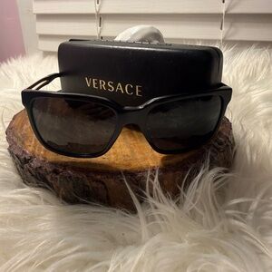 Versace Dark Frame Sunglasses